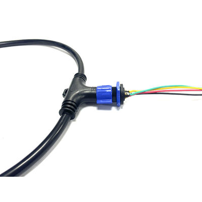 Connecteur imperméable du fil T de serrure d'individu, épissure extérieure du fil M15 électrique