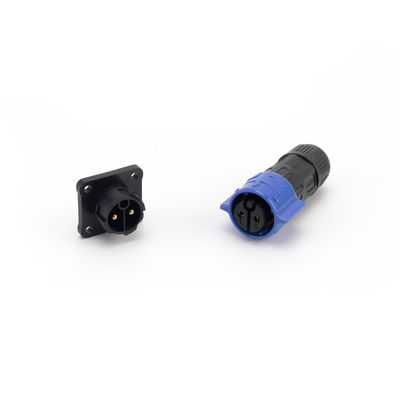 Prise en nylon de bâti de panneau, New Energy IP67 2 Pin Waterproof Connector Plug