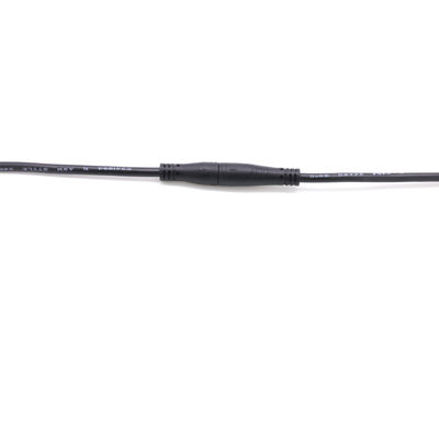 Serrure imperméable de poussée des cables connecteur M8 de PVC pour le vélo électrique