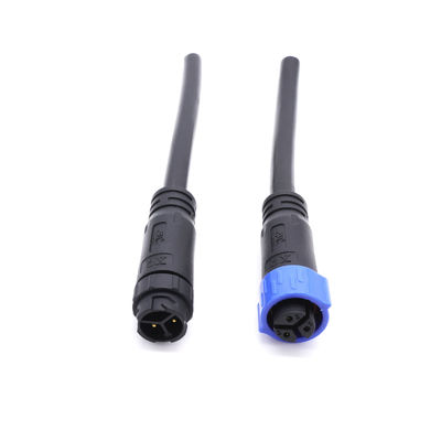 Individu imperméable de prise de cable connecteur de puissance fermant à clef le type d'adaptateur d'IP67 M16