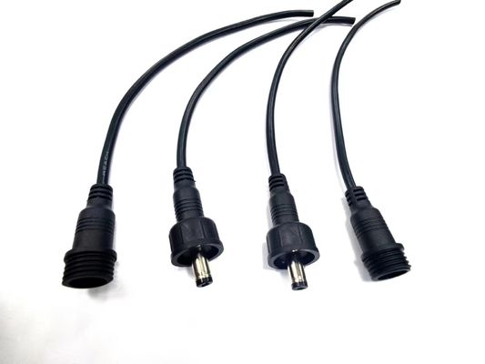 Rond électrique imperméable des cables connecteur 5A 12v de C.C pour Ebike
