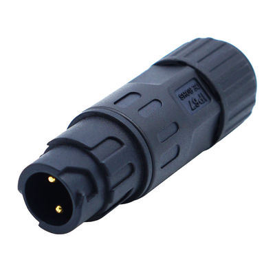 M16 Type de vis IP68 Connecteurs de prise étanches mâle et femelle pour lampes extérieures à LED
