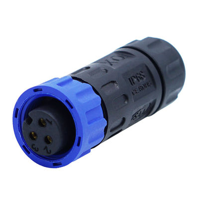 Connecteur de câble imperméable à l'eau IP67 Nylon M12