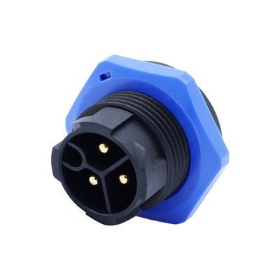 Échantillons gratuits Connecteur à prise étanche mâle femelle auto-verrouillage M20 Type PA66