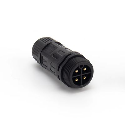 Pin imperméable M20 20A du connecteur d'alimentation 2 de vis électrique hommes-femmes