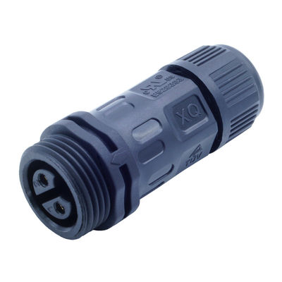 Pin imperméable M20 20A du connecteur d'alimentation 2 de vis électrique hommes-femmes
