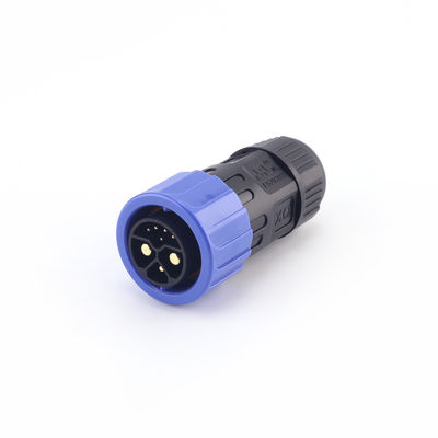Customized IP67 Waterproof Plug, M23 Panel Mount Female Electric Self-locking Waterproof Connector