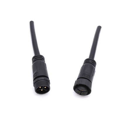 Chine usine PVC Nylon IP68 connecteurs imperméables à l'eau M20 3+3 3+2 Noyaux vert éclairage prise imperméable à l'eau