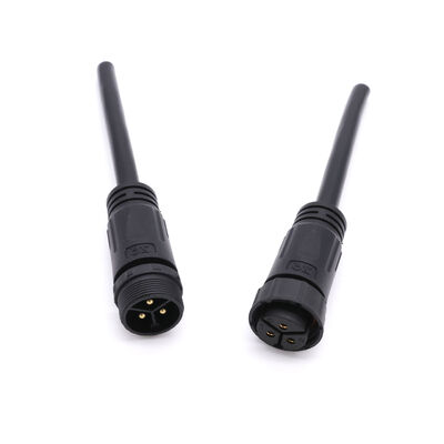 Chine usine PVC Nylon IP68 connecteurs imperméables à l'eau M20 3+3 3+2 Noyaux vert éclairage prise imperméable à l'eau