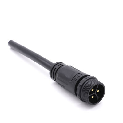 Chine usine PVC Nylon IP68 connecteurs imperméables à l'eau M20 3+3 3+2 Noyaux vert éclairage prise imperméable à l'eau