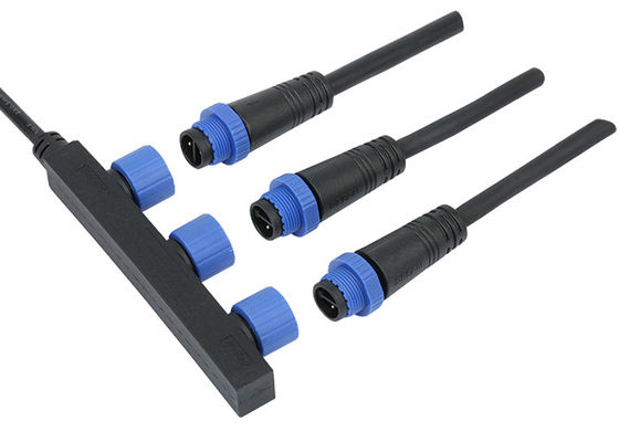 Connecteur imperméable de prise de câble M15 de connecteur standard de réverbère