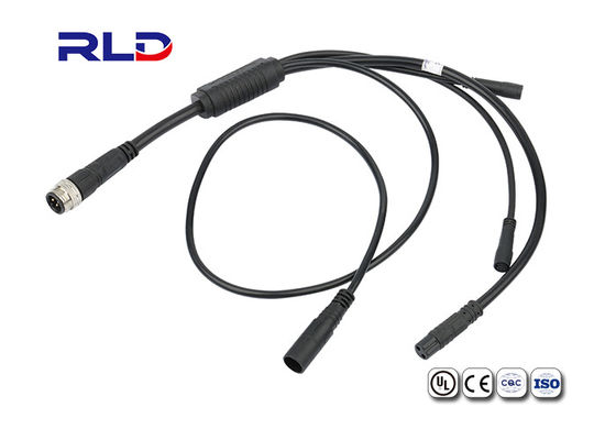 3Pin 5Pin imperméabilisent le connecteur imperméable hommes-femmes multi de fil de câble de connecteurs mâles
